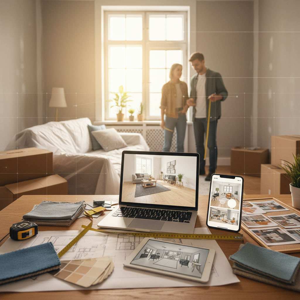Editorial hero image illustrating: Best Room Design Tools 2026: 8 Options Ranked Honestly