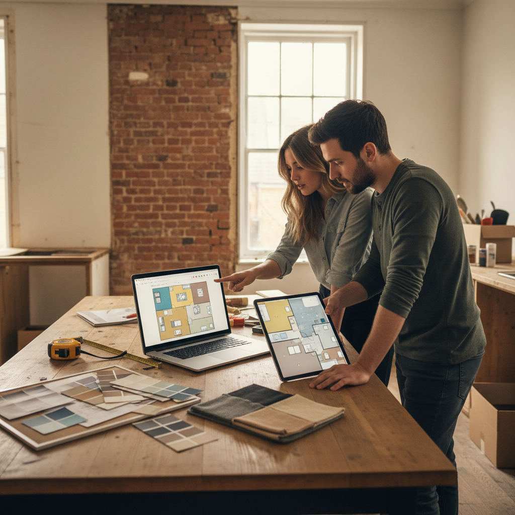 Editorial hero image illustrating: How to Plan a DIY Renovation Free (Step-by-Step)