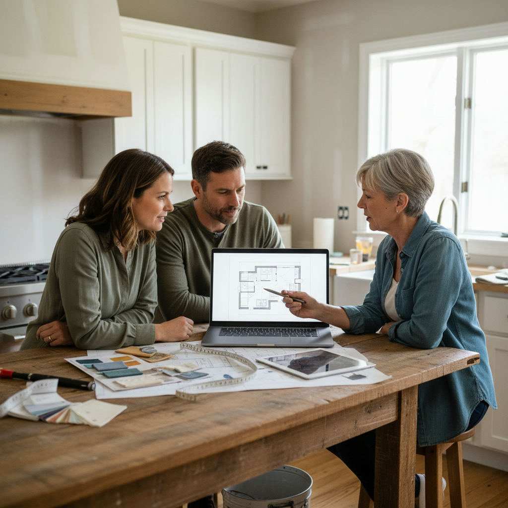 Illustration for: Sharing Your Plan with a Contractor or Designer