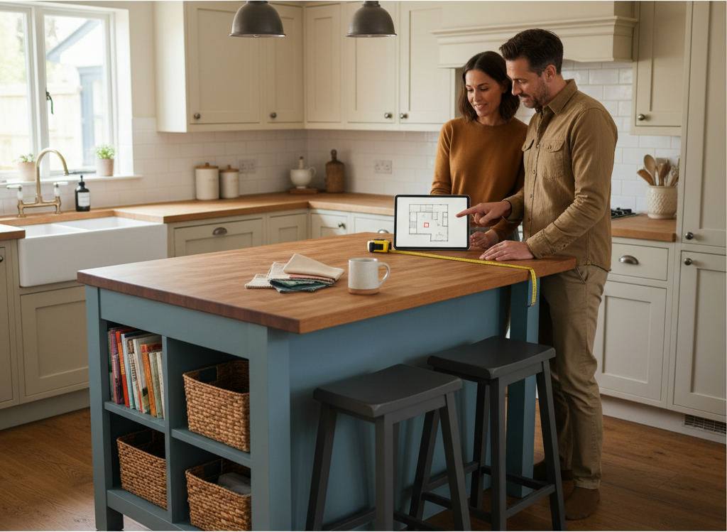 Illustration for: Small kitchen island styles that work
