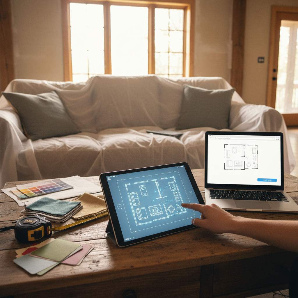 Editorial hero image illustrating: Room Planner App No Sign Up: Start Drawing Instantly
