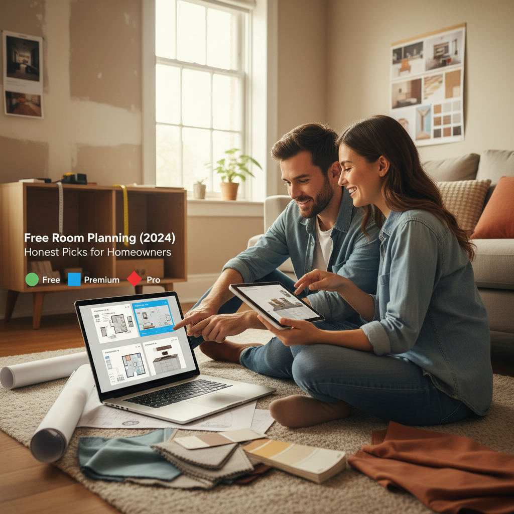 Editorial hero image illustrating: Best RoomSketcher Alternatives for Free Room Planning (2024)