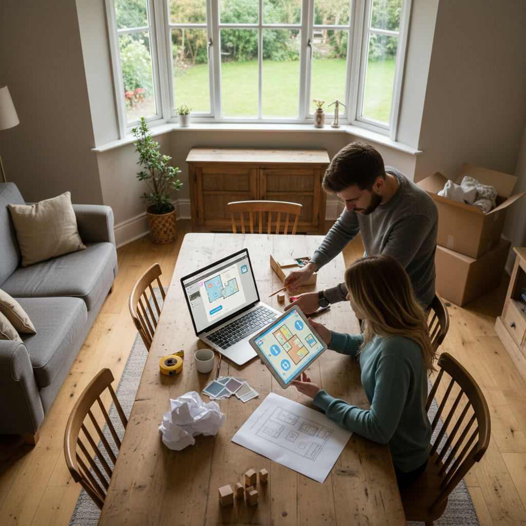 Editorial hero image illustrating: Free Room Planner: Plan Any Room Layout Online