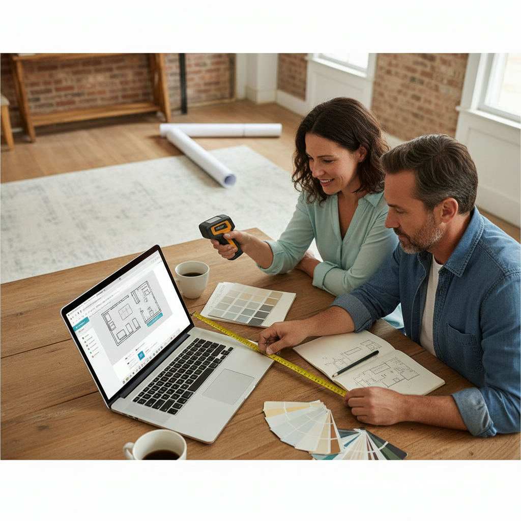 Editorial hero image illustrating: How to Draw Floor Plans Accurately (Free Method)