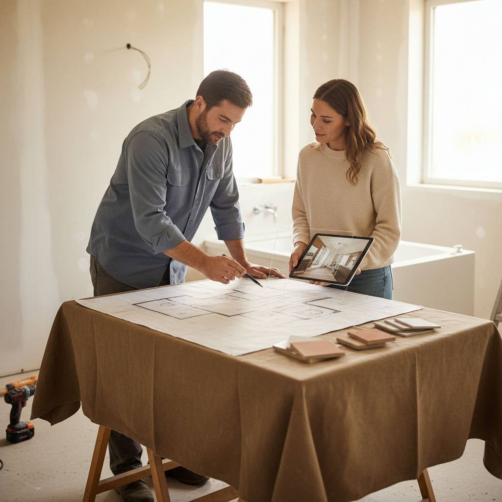 Illustration for: How to Use Your Finished Plan to Brief a Contractor
