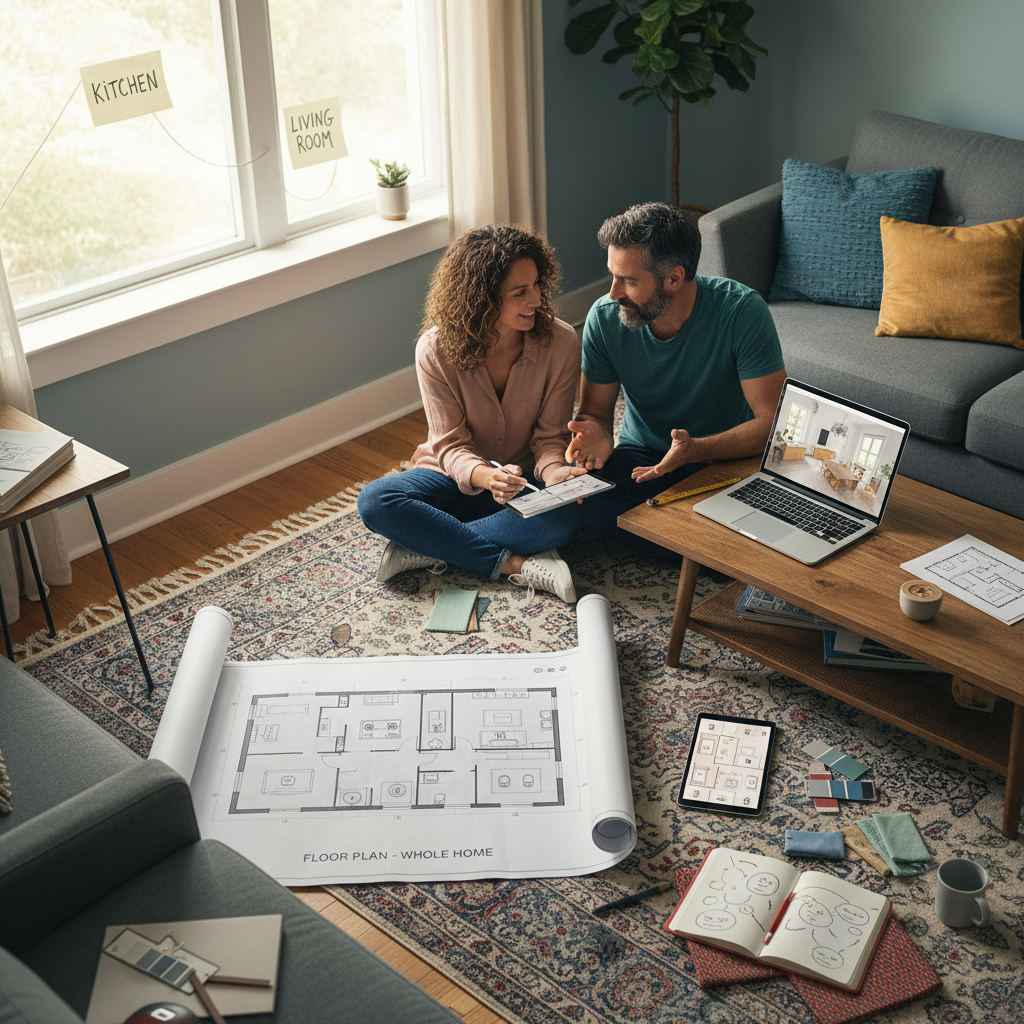 Illustration for: Why Multi-Room Planning Is Different From Single-Room Design
